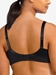 Chantelle Every Curve Full Coverage Unlined Bra in Black, Back View